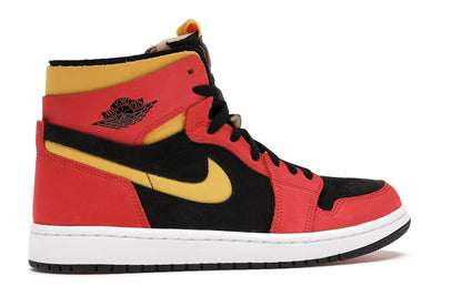 Jordan 1 High Zoom Air CMFT Black Chile Red