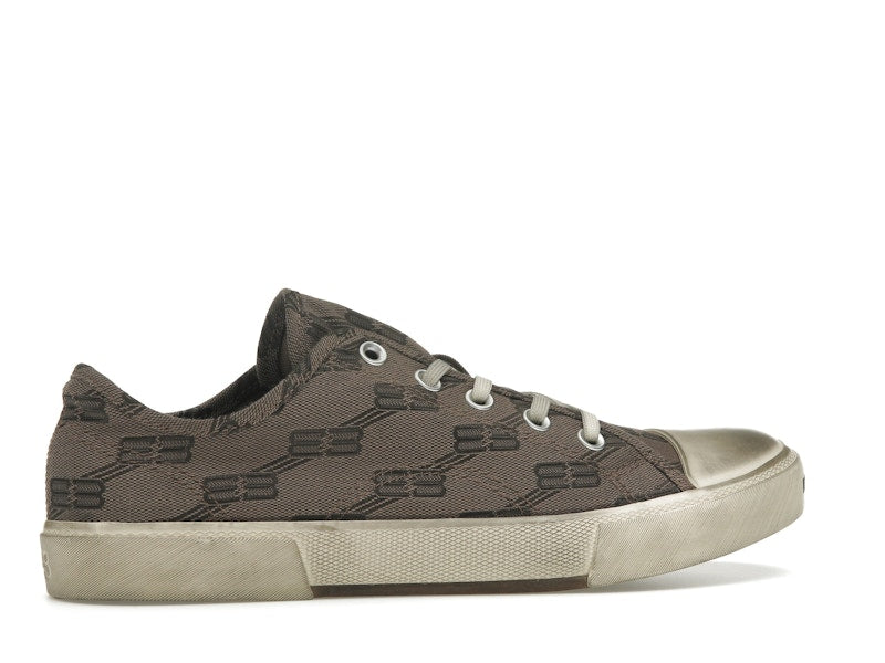 Balenciaga Paris Low 'BB Monogram Dark Mink Grey