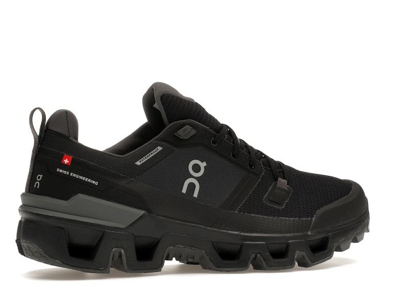 On Running Cloudwander Waterproof Black Eclipse (Women's)