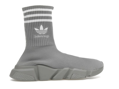 Balenciaga x adidas Speed Trainer Grey White