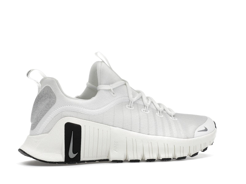 Nike Free Metcon 6 Premium Summit White Sail Black Metallic Silver (Women's)