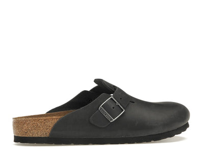 Birkenstock Boston Oiled Leather Black