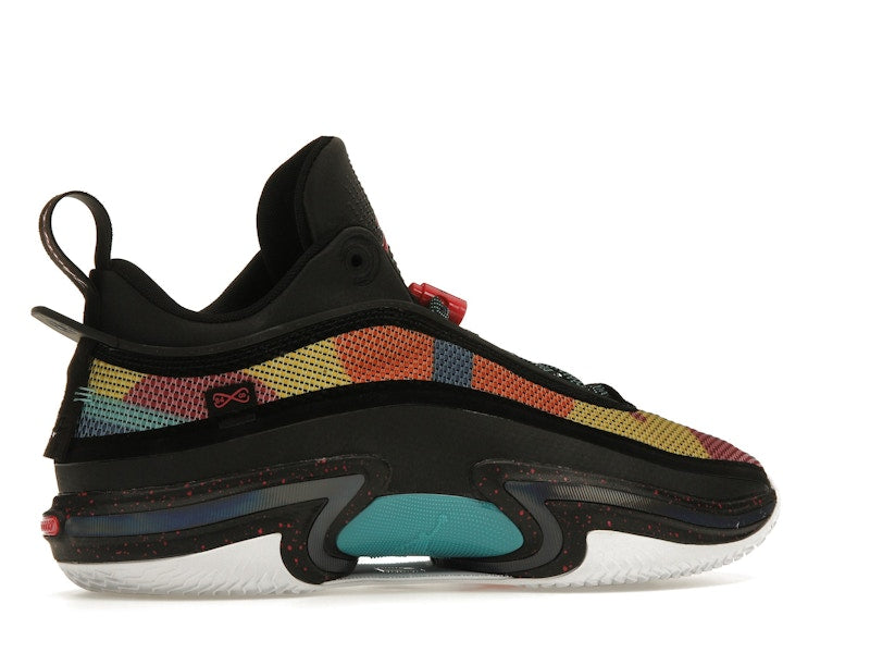 Jordan 36 Low Black Multi-Color