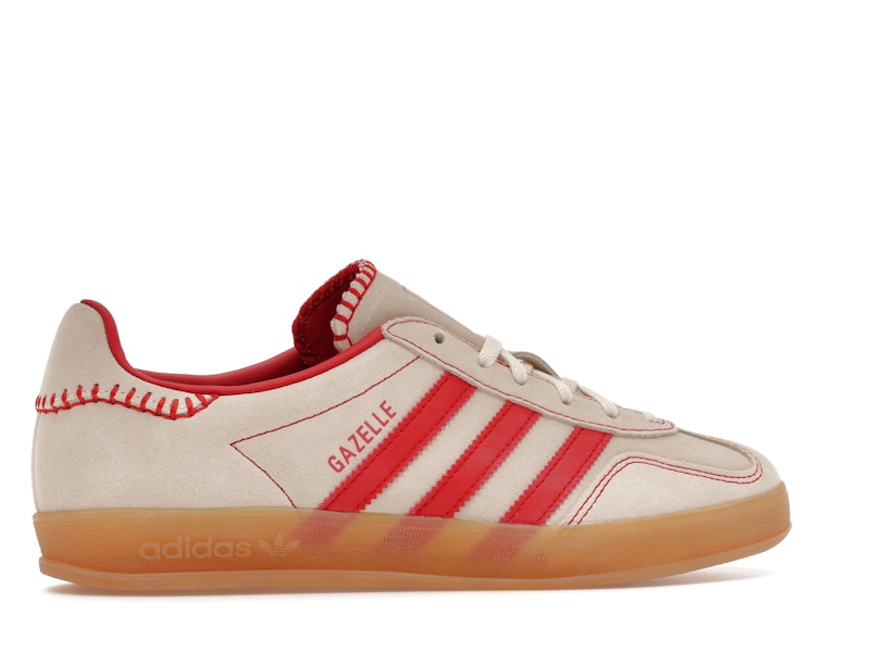 adidas Gazelle Indoor Beige Better Scarlet (Women's)