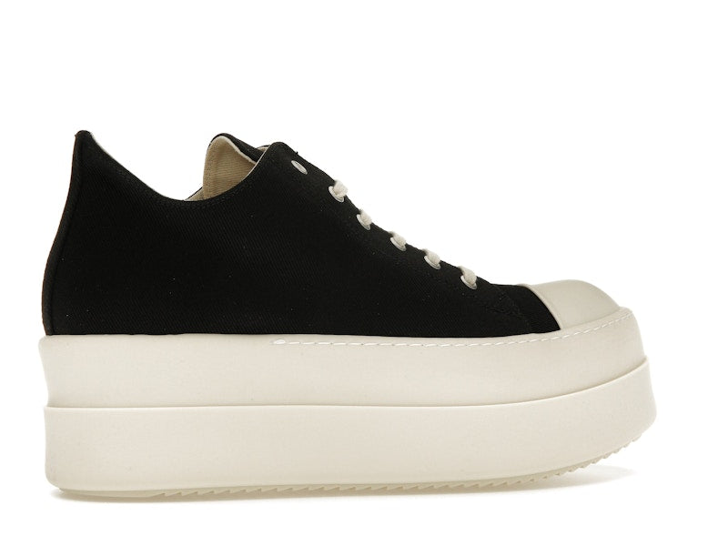 Rick Owens DRKSHDW Double Bumper Low Black Milk