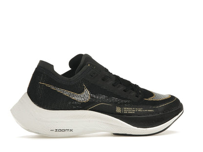 Nike ZoomX Vaporfly Next% 2 Black Metallic Gold Coin (Women's)