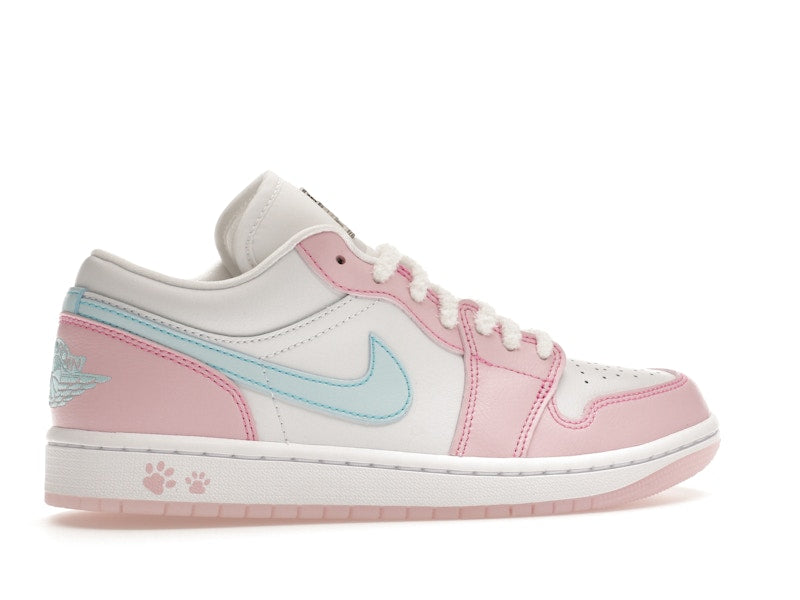 Jordan 1 Low SE Paw Print Pink Foam (Women's)