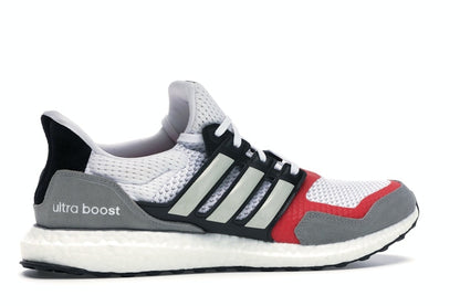adidas Ultra Boost S&L White Grey Scarlet
