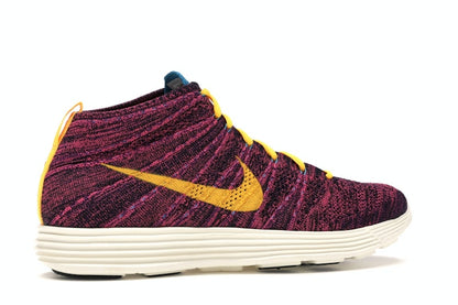Nike Lunar Flyknit Chukka Grand Purple Laser Orange