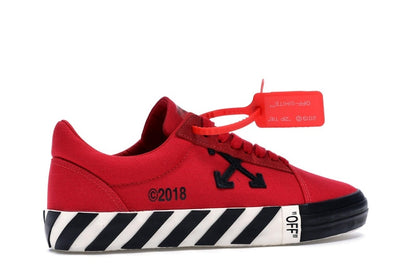 OFF-WHITE Vulc Low Red