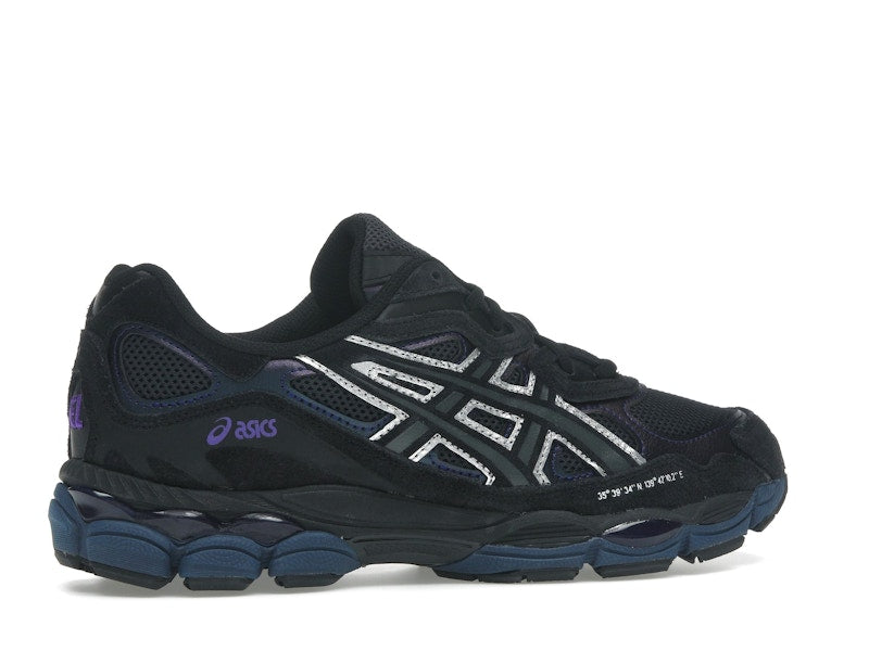 ASICS Gel-NYC Black Graphite Grey Purple