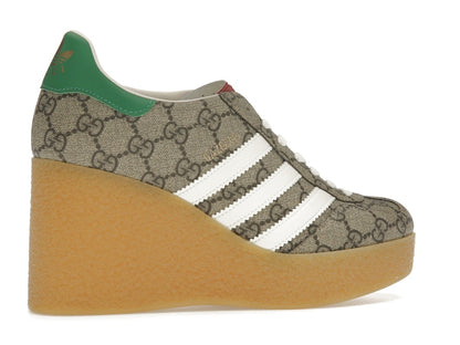 adidas x Gucci Gazelle Wedge Beige GG Monogram (Women's)