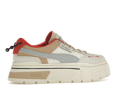 Puma Mayze Stack Retro Grade Vaporous Grey Red