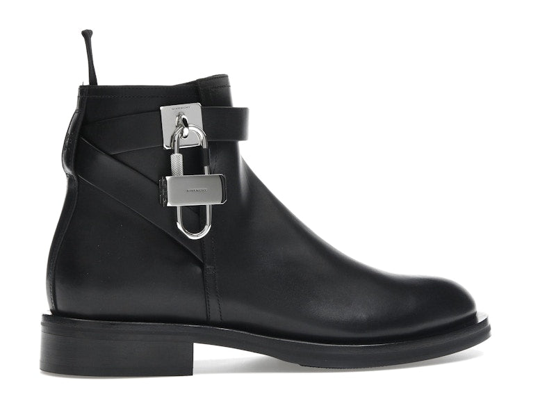 Givenchy Lock Ankle Boots Black