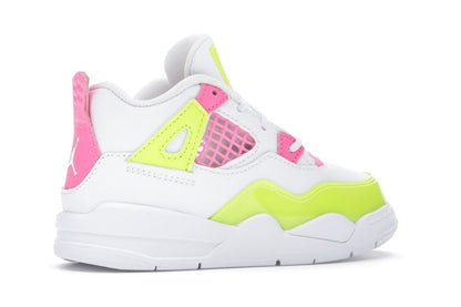 Jordan 4 Retro White Lemon Pink (TD)