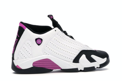 Jordan 14 Retro Fuchsia Flash Black Toe (GS)