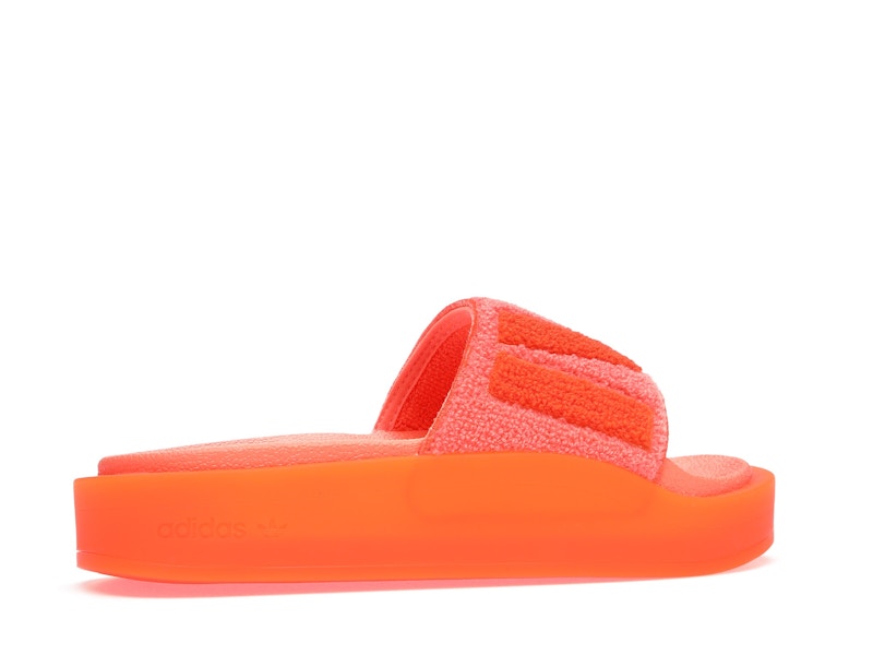 adidas Slides Beyonce Ivy Park Screaming Orange