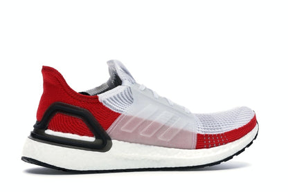 adidas Ultra Boost 19 White Scarlet