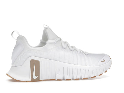 Nike Free Metcon 6 White Gum Light Brown Hemp