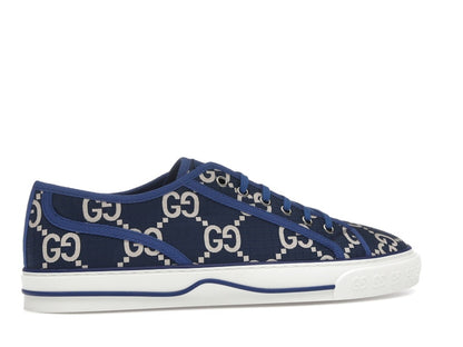Gucci Tennis 1977 Low GG Monogram Blue