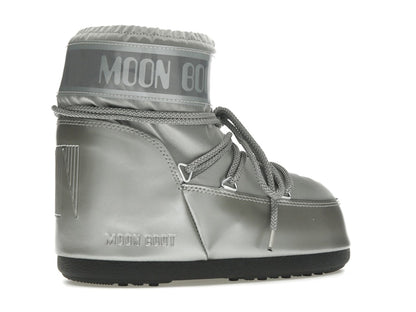 Moon Boot Icon Low Boot Glance Silver