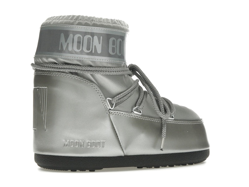 Moon Boot Icon Low Boot Glance Silver