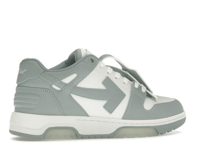 OFF-WHITE Out Of Office OOO Low Tops White Grey