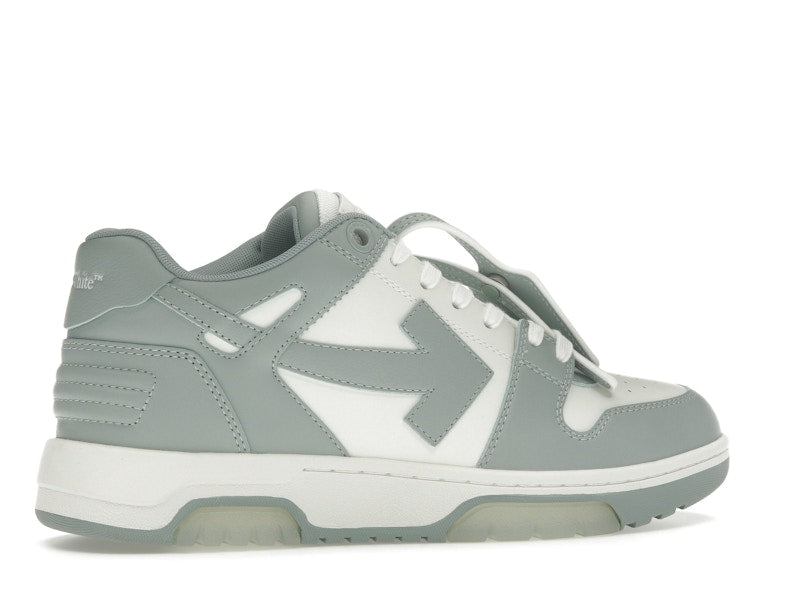 OFF-WHITE Out Of Office OOO Low Tops White Grey