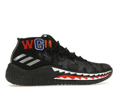 adidas Dame 4 A Bathing Ape Black