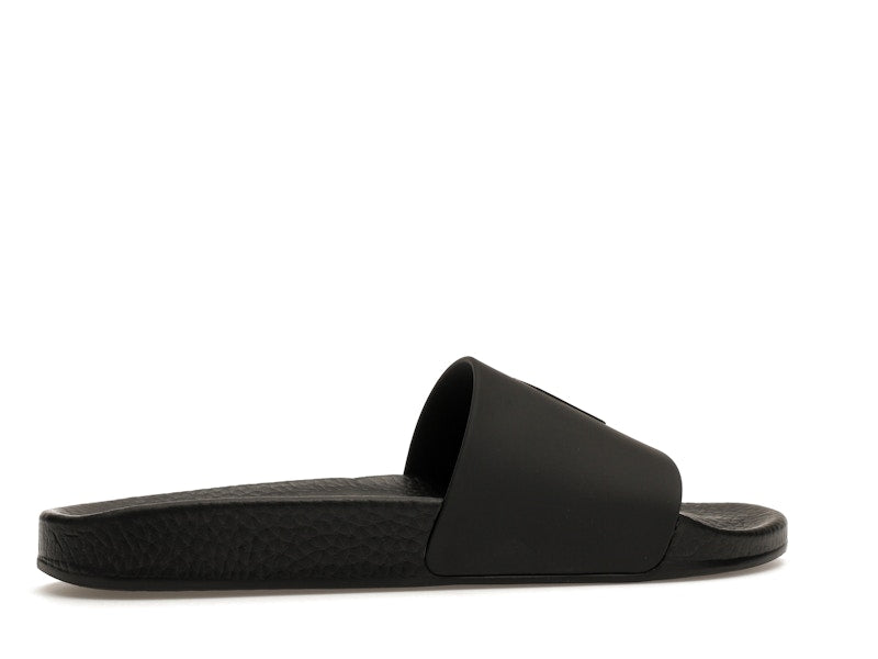 Polo Ralph Lauren Signature Pony Slide Black Red