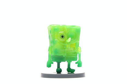 Jason Freeny x Nickelodeon Spongebob Hidden Dissectibles Spongebob Chase Figure Green