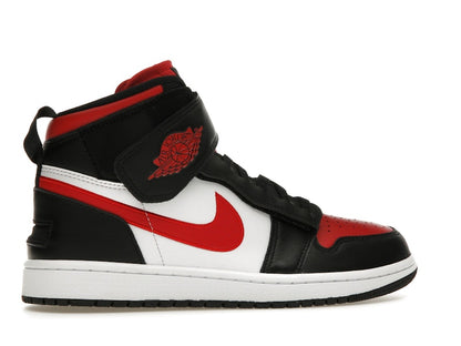 Jordan 1 High FlyEase Black White Fire Red