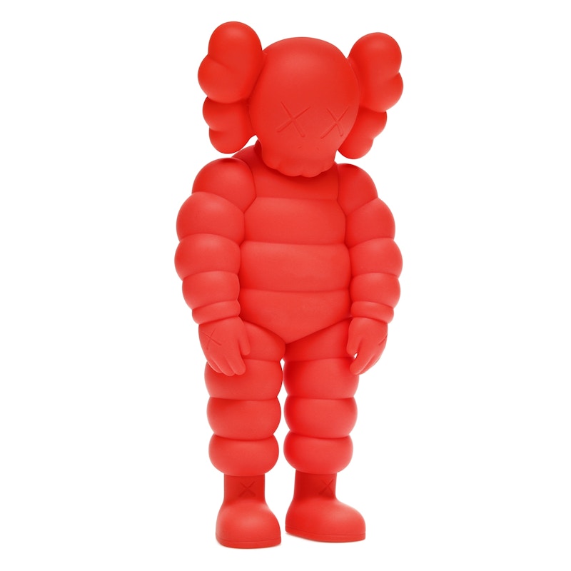 KAWS What Party Vinyl Figure Orange