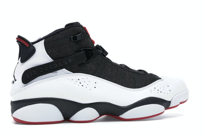 Jordan 6 Rings Black White Gym Red