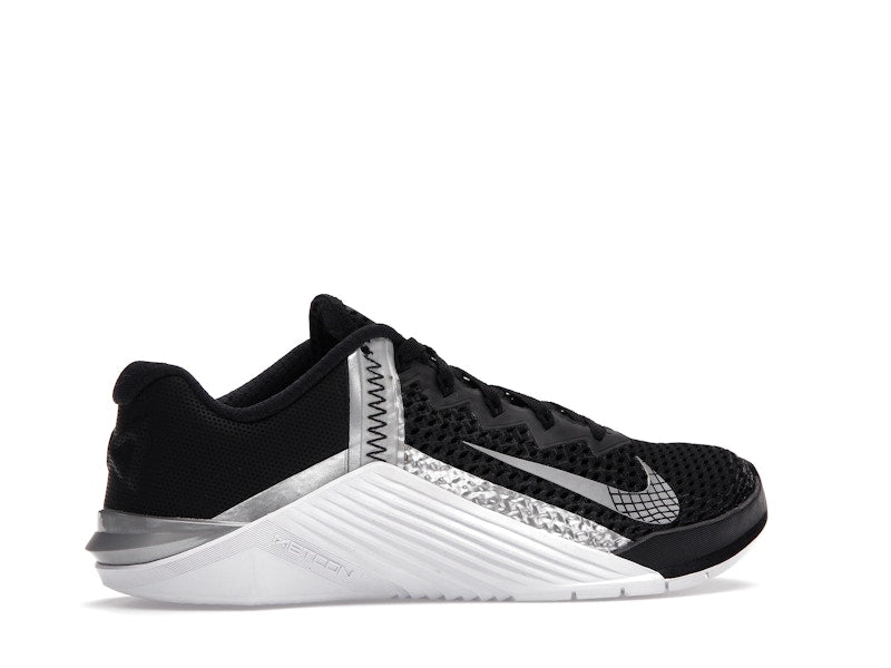 Nike Metcon 6 Black Metallic Silver (Women's)