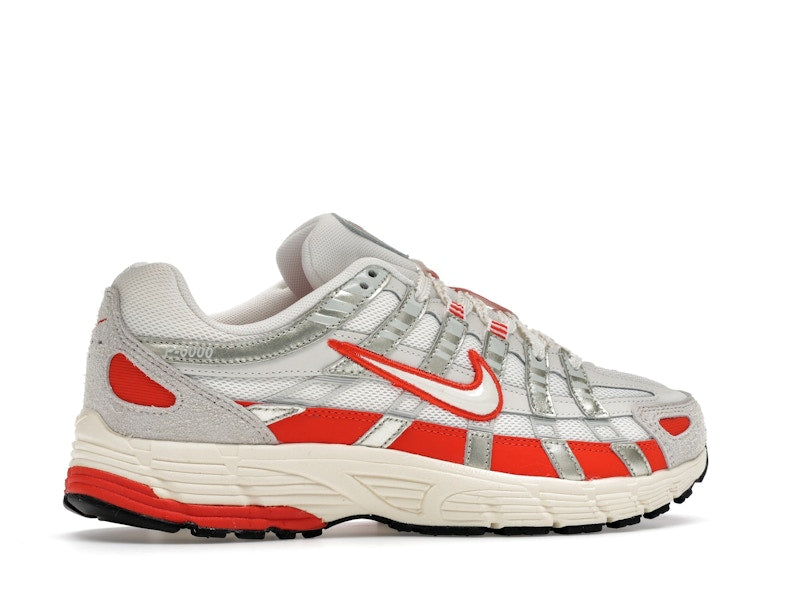 Nike P-6000 Sail Pale Ivory Light Bone Picante Red (Women's)