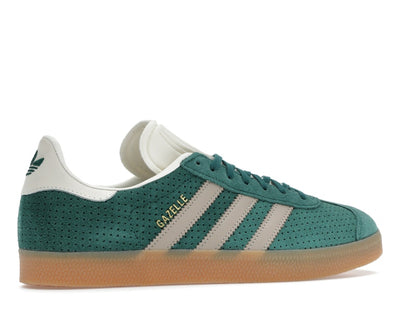 adidas Gazelle Collegiate Green Wonder Beige Gold Metallic