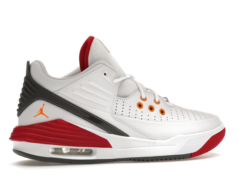 Jordan Max Aura 5 White Cardinal Red