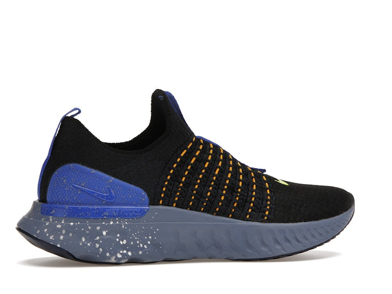 Nike React Phantom Run Flyknit 2 Black Hyper Royal