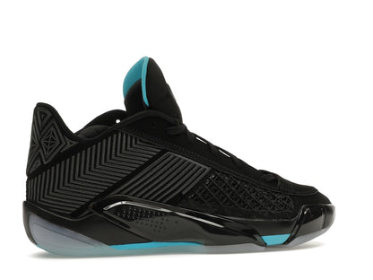 Jordan 38 Low Black Gamma Blue (Translucent Sole)