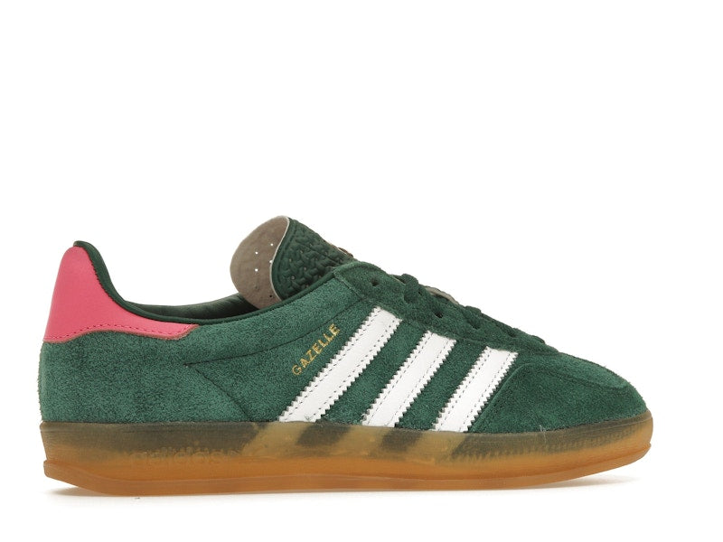 adidas Gazelle Indoor Collegiate Green Lucid Pink (Women's)