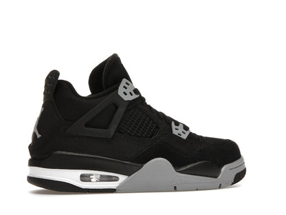 Jordan 4 Retro Black Canvas (GS)
