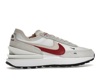 Nike Waffle One SE Sail Pearl White Black Gym Red (Women's)