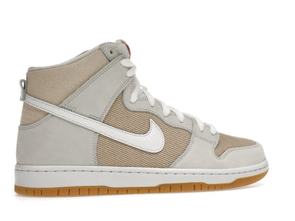 Nike SB Dunk High Pro ISO Orange Label Unbleached Natural