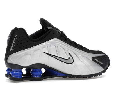 Nike Shox R4 Metallic Silver Black Racer Blue (Women's)