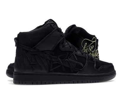 Nike SB Dunk High FAUST Black Gold