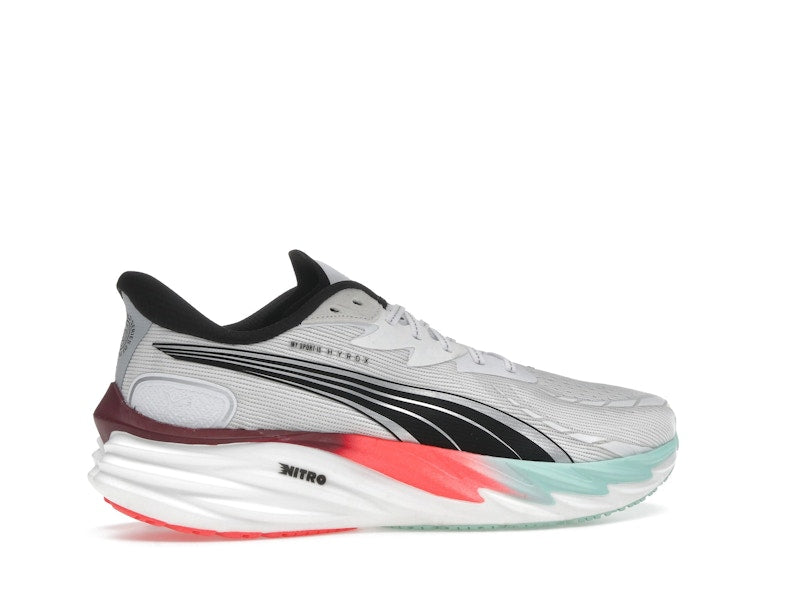 Puma Velocity Nitro 4 Hyrox White Mint Melt Glowing Red (Women's)
