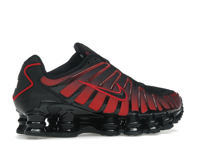 Nike Shox TL Black University Red Gradient