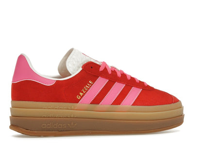 adidas Gazelle Bold Collegiate Red Lucid Pink (Women's)