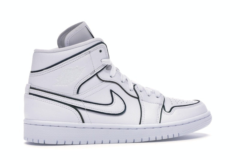 Jordan 1 Mid Iridescent Reflective White (Women's)
